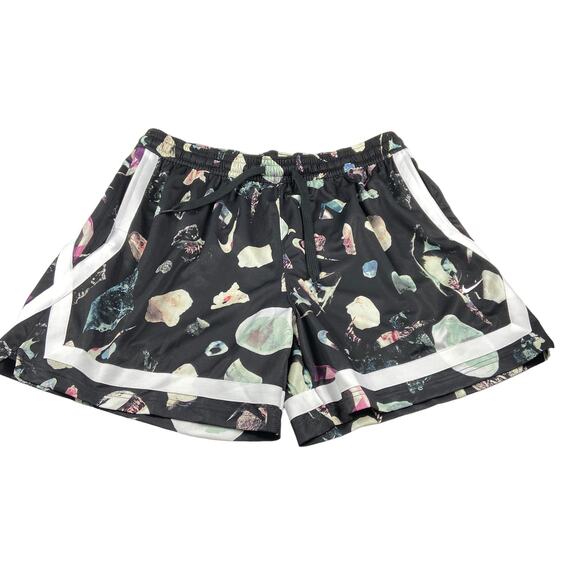 Nike Dri Fit Crossover Womens Cosmic Print Basketball Shorts Size 2XL - Picture 1 of 10